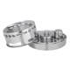 Stainless Steel Alcohol Stove Base Small Hot Pot Tea Maker Outdoor Portable Liquid Solid Alcohol Stove Household Single-Person Pot