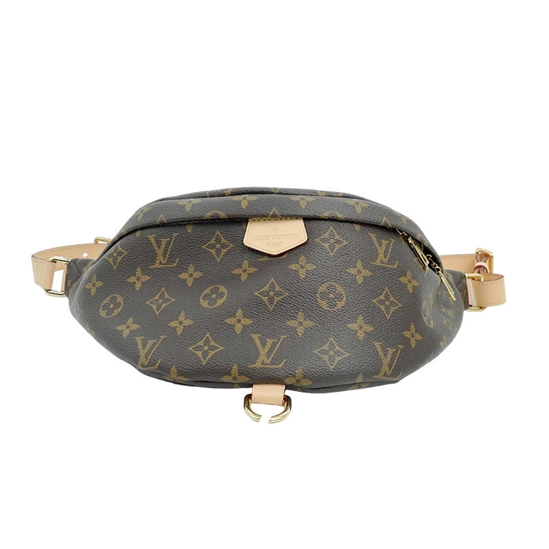 9.9/9.5 New Lv/Louis Vuitton Bumbag Canvas Brown Women's Medium-Sized Chest Bag Waist Bag 9.9/9.5 New Lv/Louis Vuitton Bumbag Canvas Brown Women's Medium-Sized Chest Bag Waist Bag