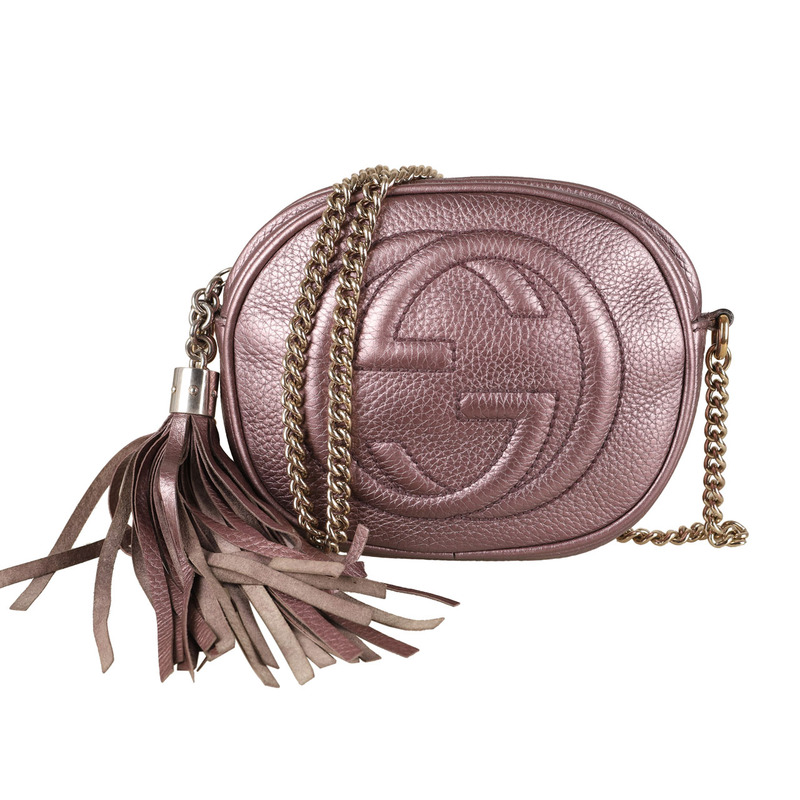 [9.5 New] Gucci/Gucci Women's Shoulder Bag Crossbody Bag Women's Round Bag