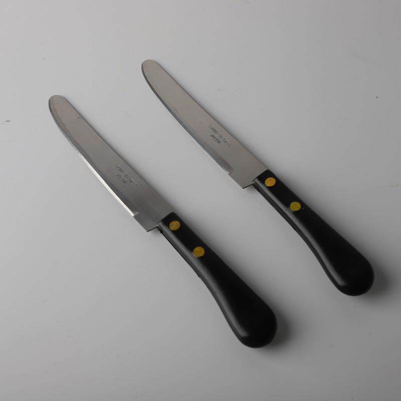 Round-Head Stainless Steel Serrated Fruit Knife, Bread Knife, Lemon Cutting Knife That Doesn'T Let Juice Leak Out, Fruit Knife, Steak Knife, Free Shipping