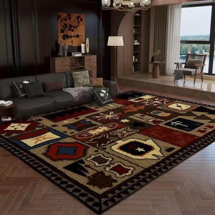 Living room carpet 2026 new light luxury high-end sofa coffee table blanket bedroom floor mat bedside blanket large area full spread