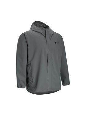 Under Armour Stormproof 纯色训练运动弹性夹克外套 男款 灰色