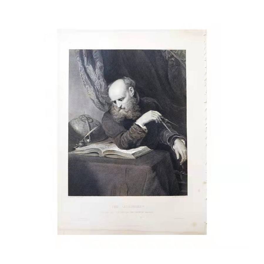 H WYATT <THE ASTRONOMER> 19 CENTURY EUROPEAN ETCHED PRINTS