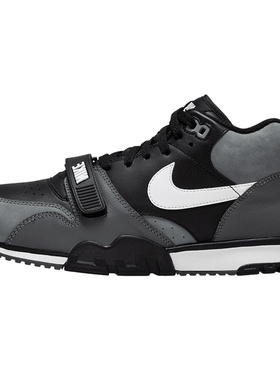 Nike Air Trainer 1 Black Grey 中帮 训练鞋 男款 黑色