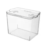 Шестиугольный динозавр, прозрачный пластиковый акриловый аквариум, стеклянная крышка