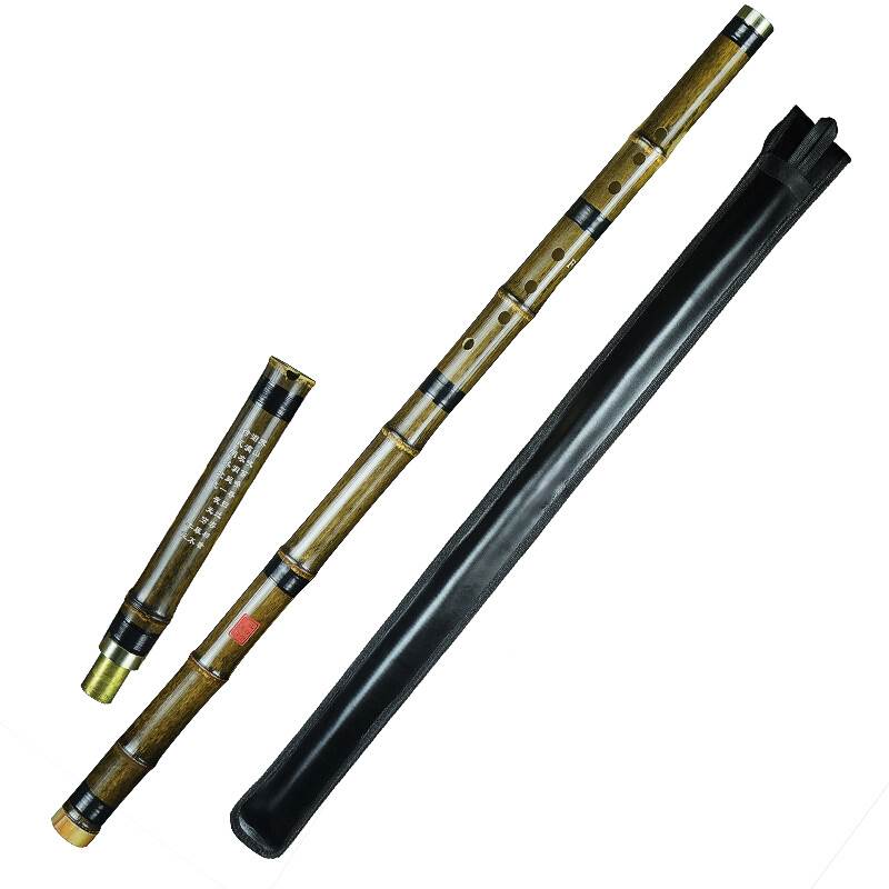 Zhengyin Tang Xiao Playing Purple Bamboo Cave Siu Picking Up Bronze Refined Xiao Musical Instrument Boutique Purple Bamboo Siu 8-hole F Zhengzheng Hand