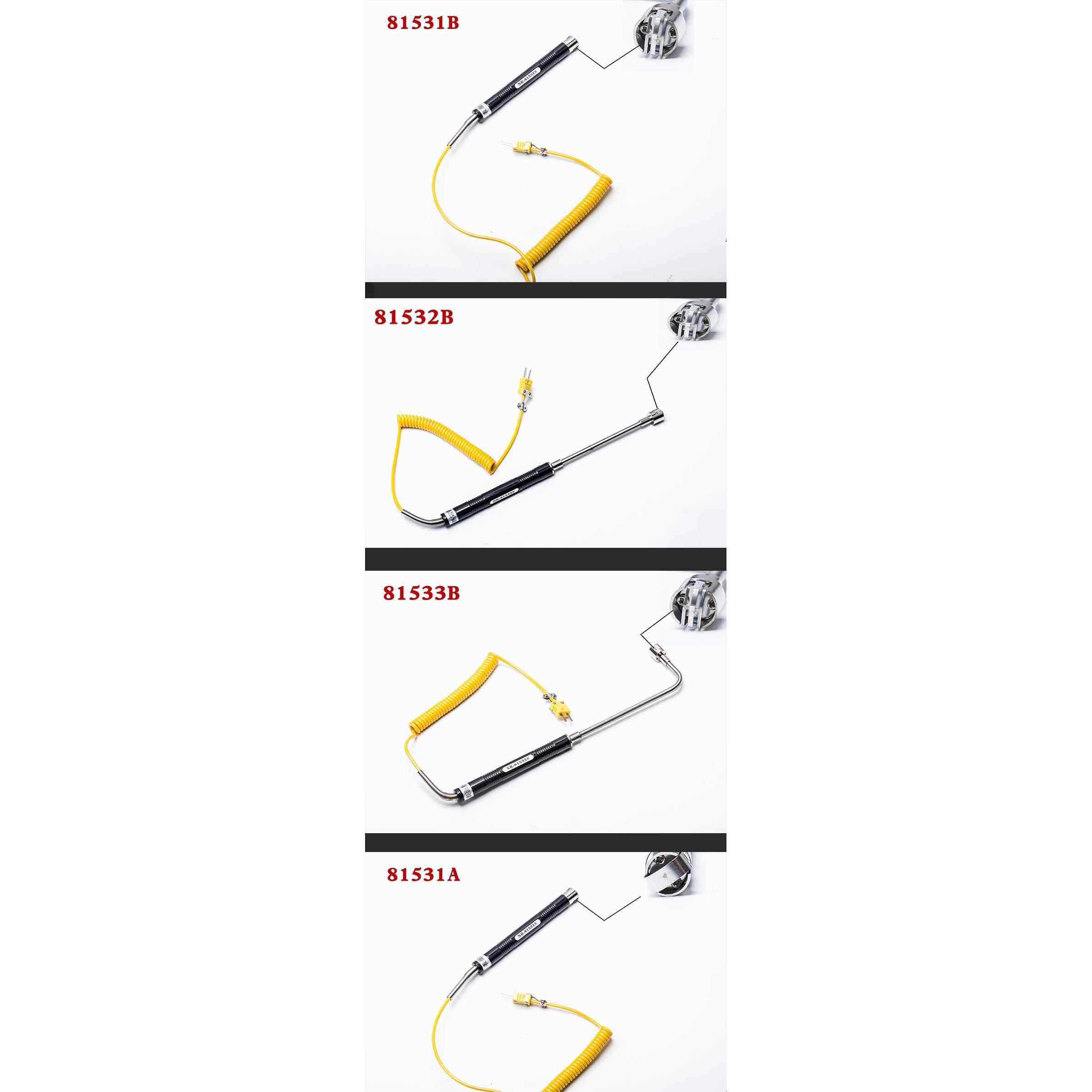 K-Type Surface Thermocouple Nr81533B/Nr81531B/81532B/Nr81530 Temperature Sensor Probe
