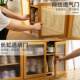 Shoe Bench with Shoe Rack, Integrated Shoe Cabinet and Bench, Can Be Used as a Seat, Made of Solid Wood, Suitable for Home Entrance