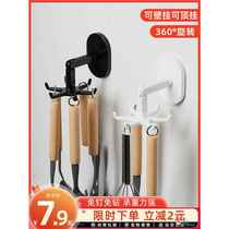 Rotating hook no punching kitchen hook strong adhesive wall home wall hanging creative adhesive hook multifunctional hook