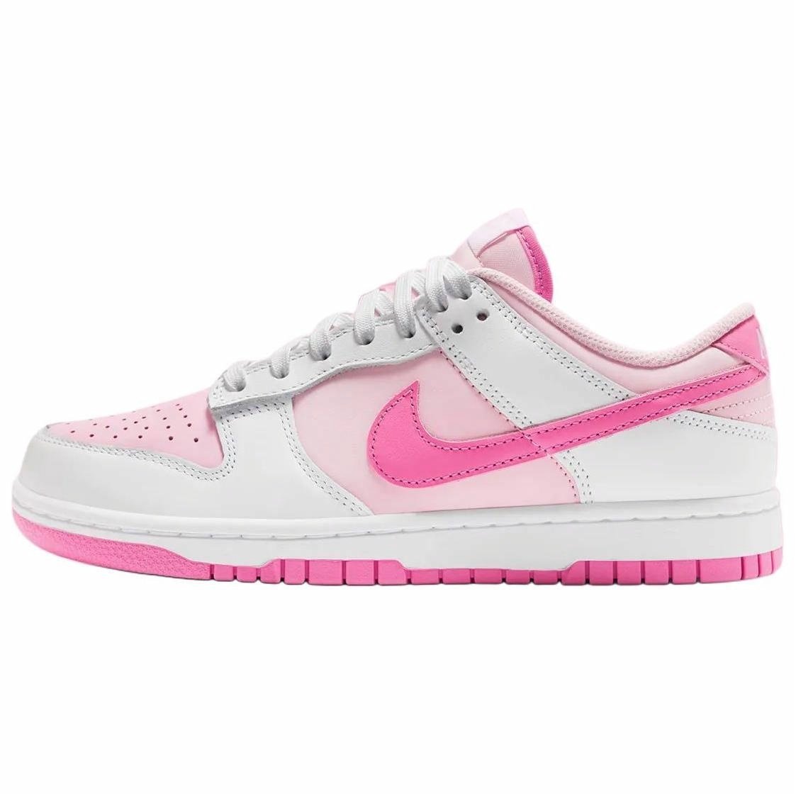 Nike Dunk LOW薄底 防滑耐磨 低帮 板鞋 女款 粉白,运动鞋new,板鞋,淘宝优惠券,粉丝福利购,淘宝优惠卷
