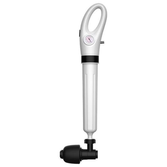 清洁下水道马桶疏通器不锈钢新型一炮通高气压通地漏蹲坑专业工具