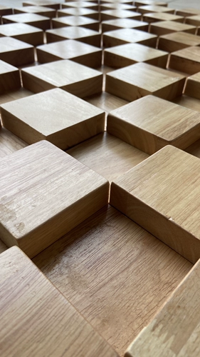 Акустическая диффузионная плата с твердой древесной диффузионной диффузионной платой.