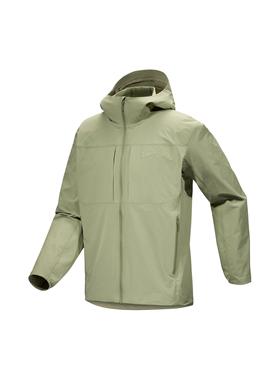 Arcteryx始祖鸟GAMMA LIGHTWEIGHT 纯色连帽软壳轻薄透气夹克外套