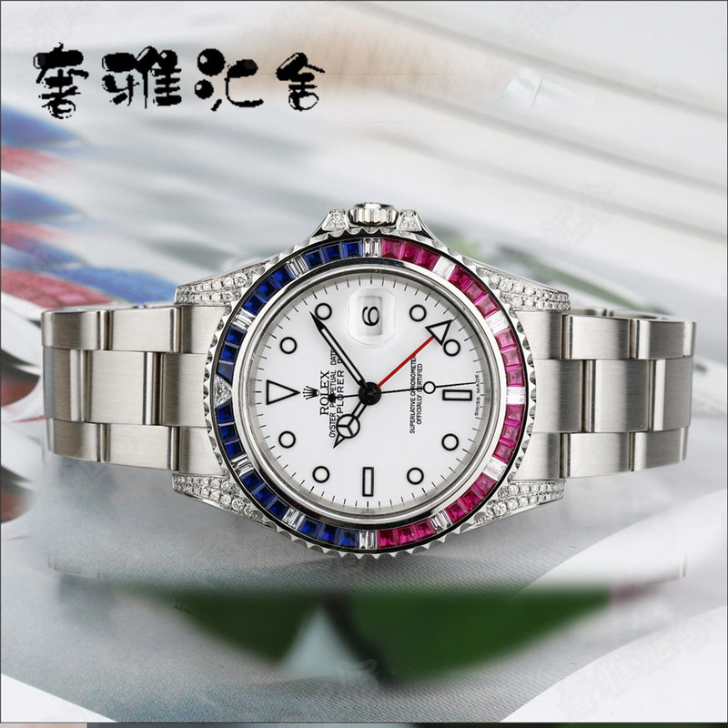 Luxury Special Offer Rolex Watch Men's Explorer Automatic Mechanical 828.5kg Gmt Wristwatch 95% New Value Retention