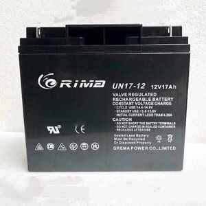 RIMA瑞玛蓄电池UN-12V12AH 监控 消防机柜 UPS电源主机 电梯门禁