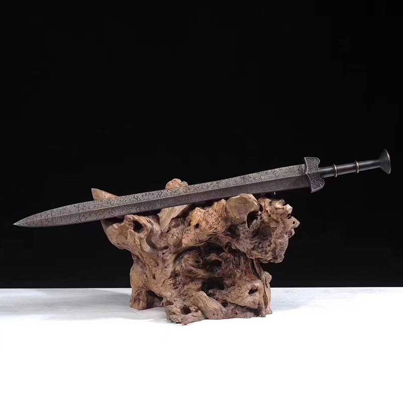 (Mo Qianjian) bronze sword (Qin sword) Provincial artificial beauty master Ji Satoshi unopened the sword and real sword C7