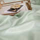 Solid color ice silk bed sheet single piece summer mat three-piece set silky naked sleeping pillowcase can be washed 2 meters bed mat