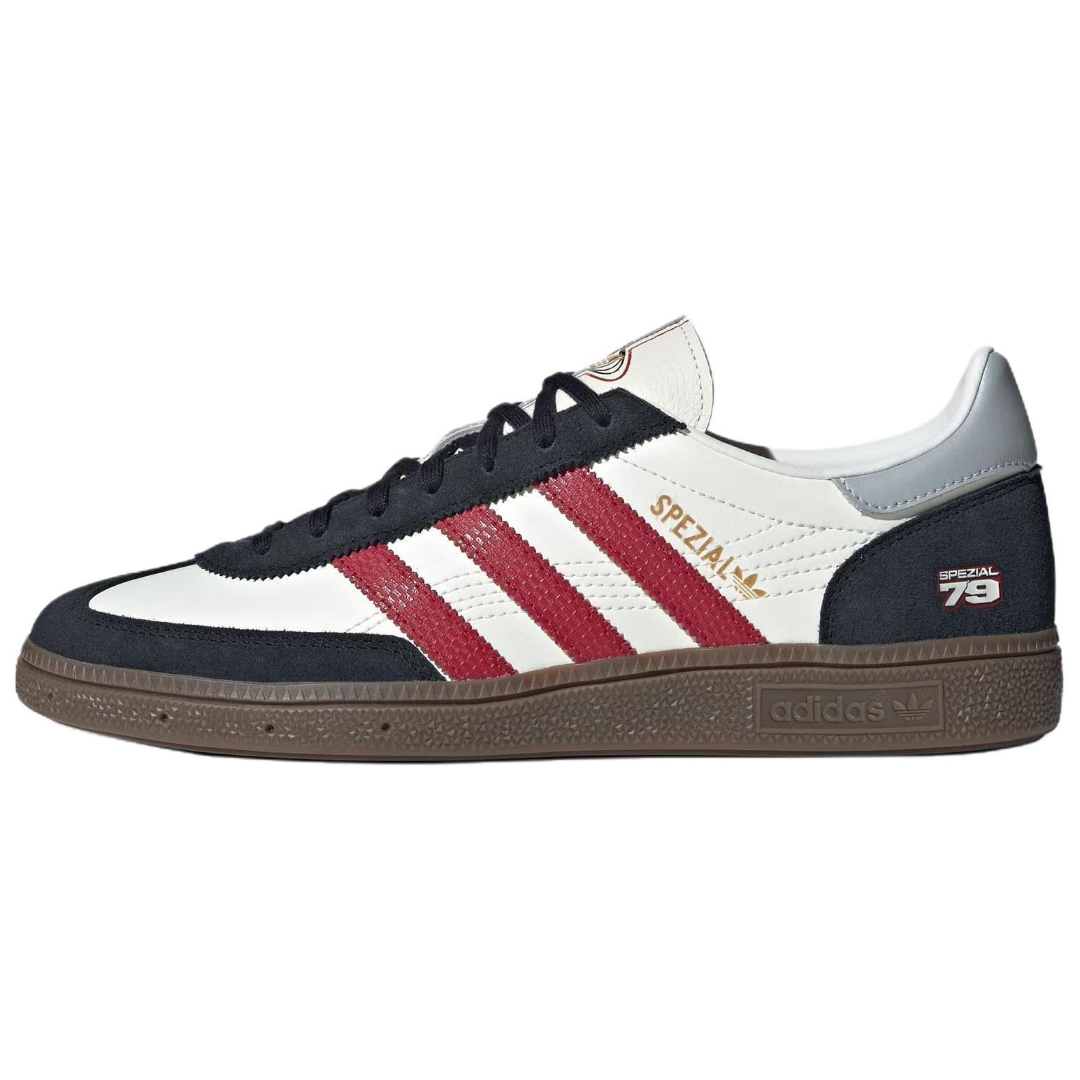 adidas originals HANDBALL SPEZIAL 皮革 百搭经典 耐磨 低帮