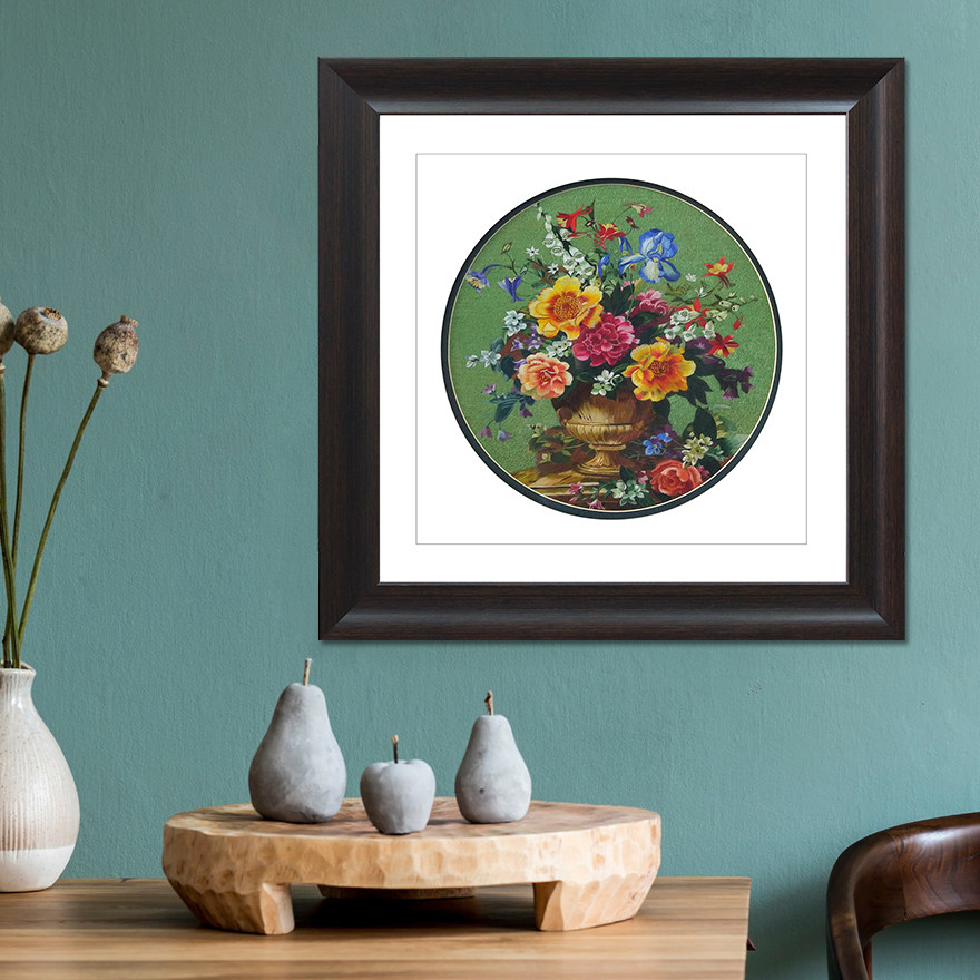 Pure hand embroidery living room decoration painting 