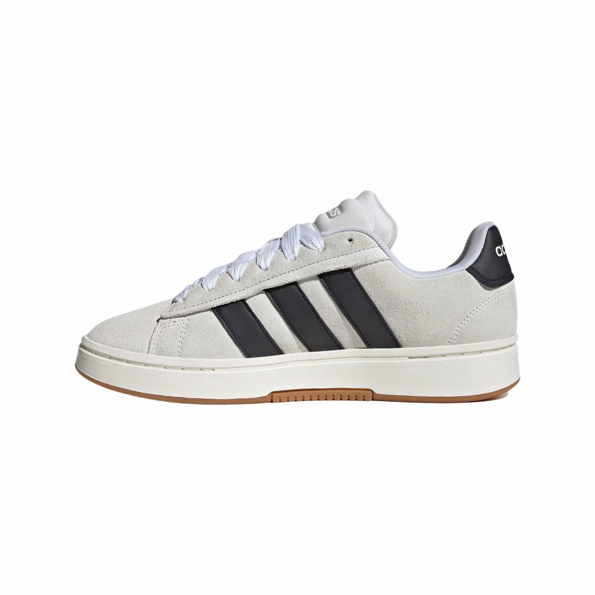 adidas GRAND COURT ALPHA 00S 舒适  低帮 板鞋 女款 白色