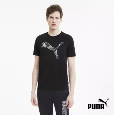 PUMA Graphic Men's Tee Basics