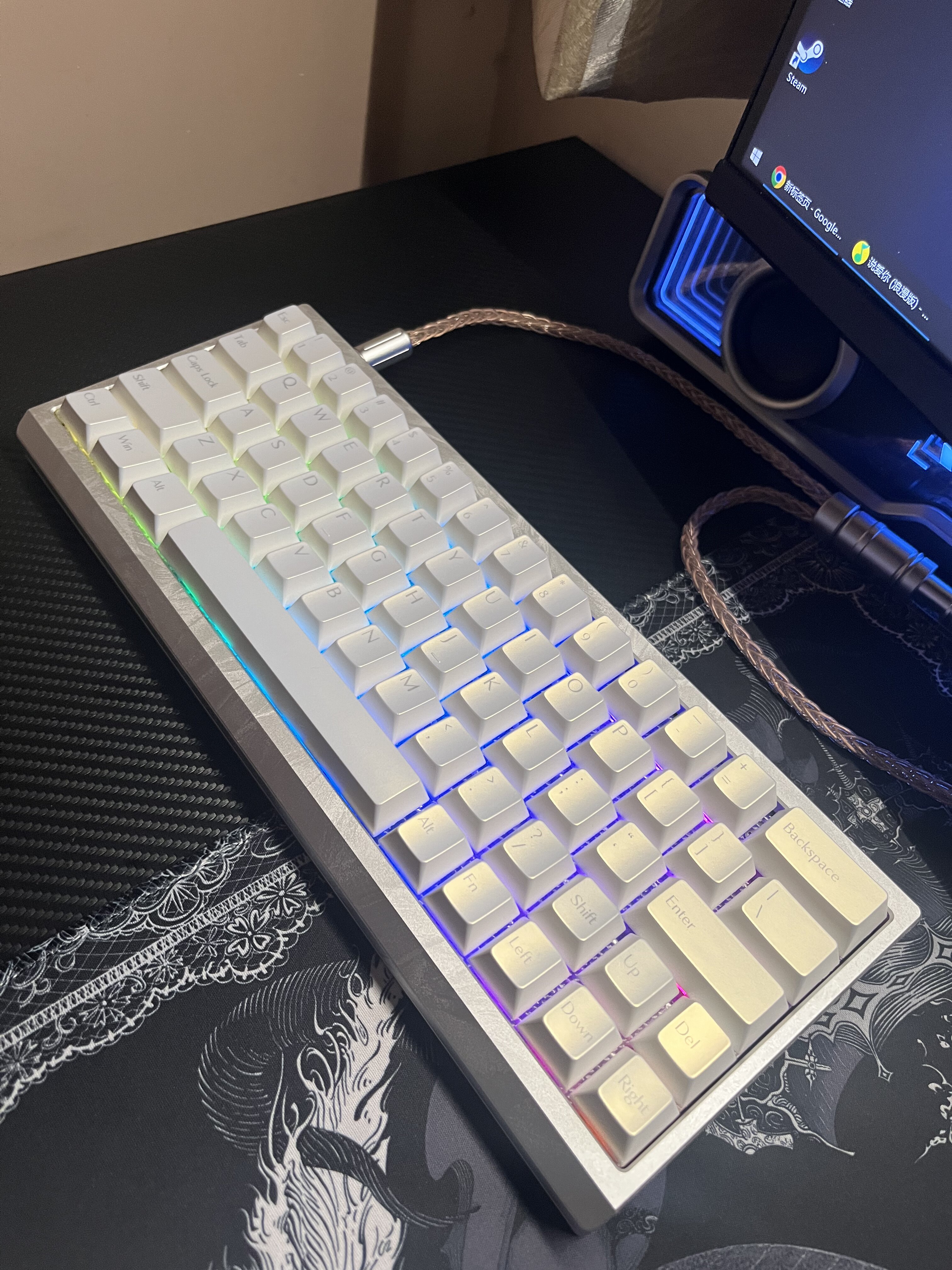AE64 PRO-客制化PCB/兼容Gh60/EverGlide/双灯/0.001mm/480M主频评价 - 淘宝网
