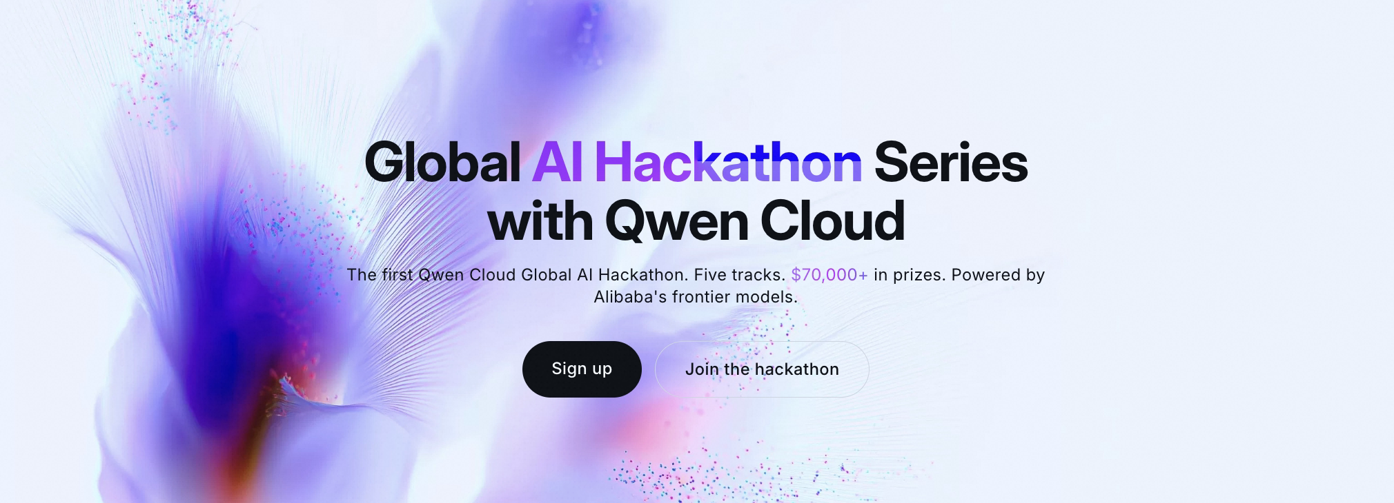 Global AI Hackathon Series with Qwen Cloud