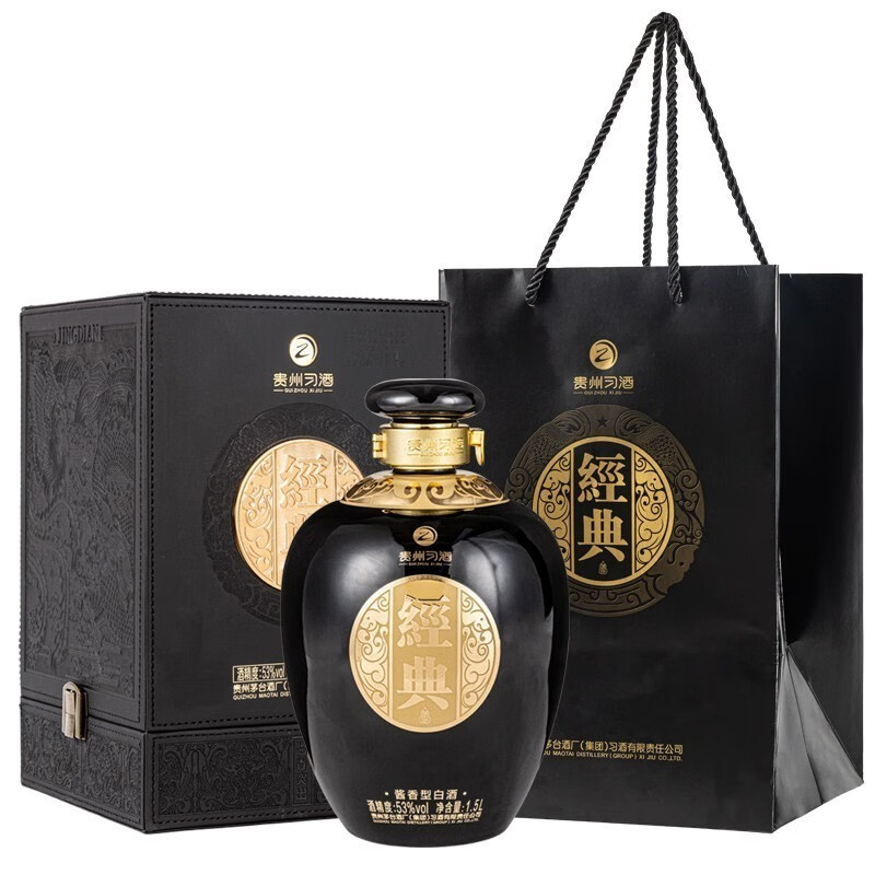贵州习酒经典封坛53度酱香型白酒1.5L*1坛收藏摆柜-淘宝网