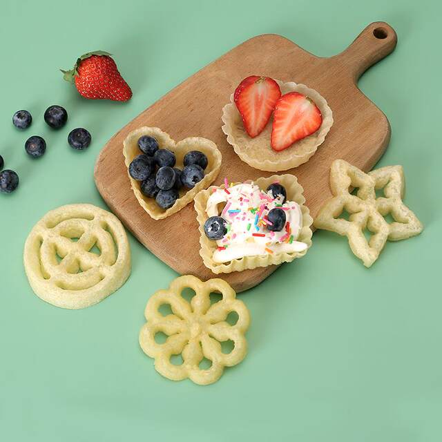 Fried plum blossom cake mold household gold honeycomb cake snack money circle sugar ring making tool oil mound model