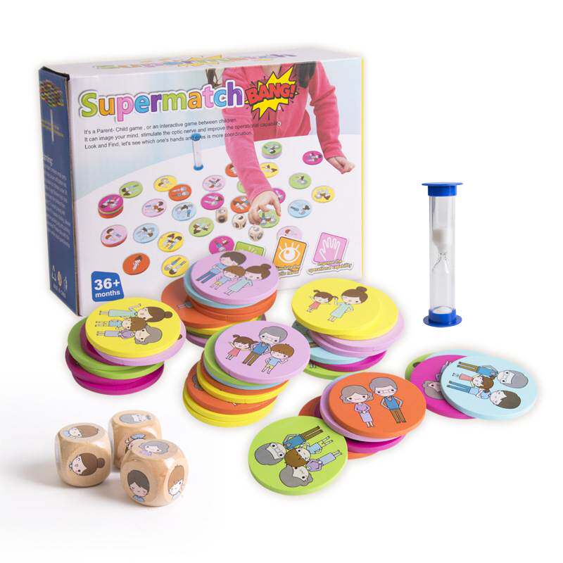 Looking for a picture pairing WJ010 35 parent-child interaction early teaching toy desktop game to improve focus response force