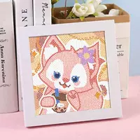 Фоторамка, холст, 18×18см, 15×15см