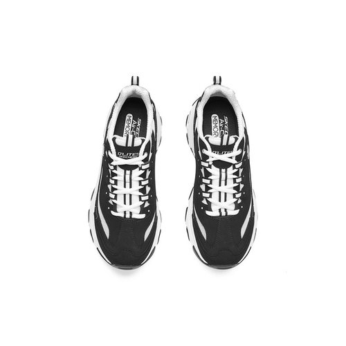 Skechers斯凯奇 D'LITES 1.0 织物合成革 单层时尚 低帮 老爹鞋 - 图2
