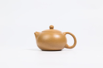 Xi Shi Duan Mu made by Liu Yanhua with inner push hole 110CC Yixing purple clay teapot