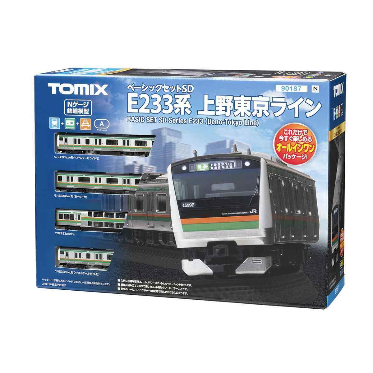 包邮 TOMIX N比例火车模型入门套装:到手即玩,铁路迷的终极梦想!-火车模型-淘宝好物网