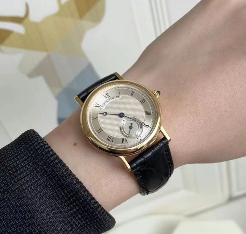 [Official Price 100,400] 98% New 34mm Breguet Tradition 5907Ba/12/984 Manual Mechanical Women's Watch Genuine Product