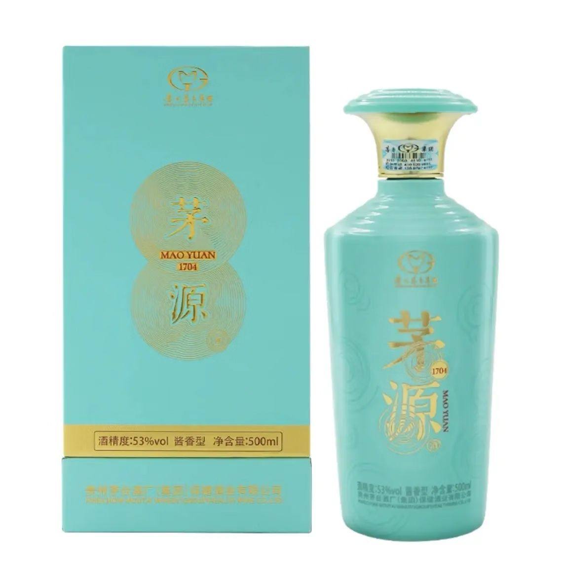 贵州茅台茅源酒1704酱香型白酒53度500ml*6瓶整箱装收藏送礼-淘宝网