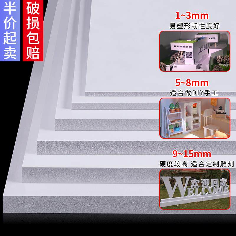 雪弗板、PVC板、泡沫板：DIY广告牌字模型的神奇组合-发泡板/广告板-淘宝好物网