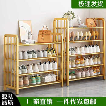 Home entrance shoe racks are available in one piece, one piece, space-saving shoe racks, storage and dustproof, simple shoe cabinets in dormitory