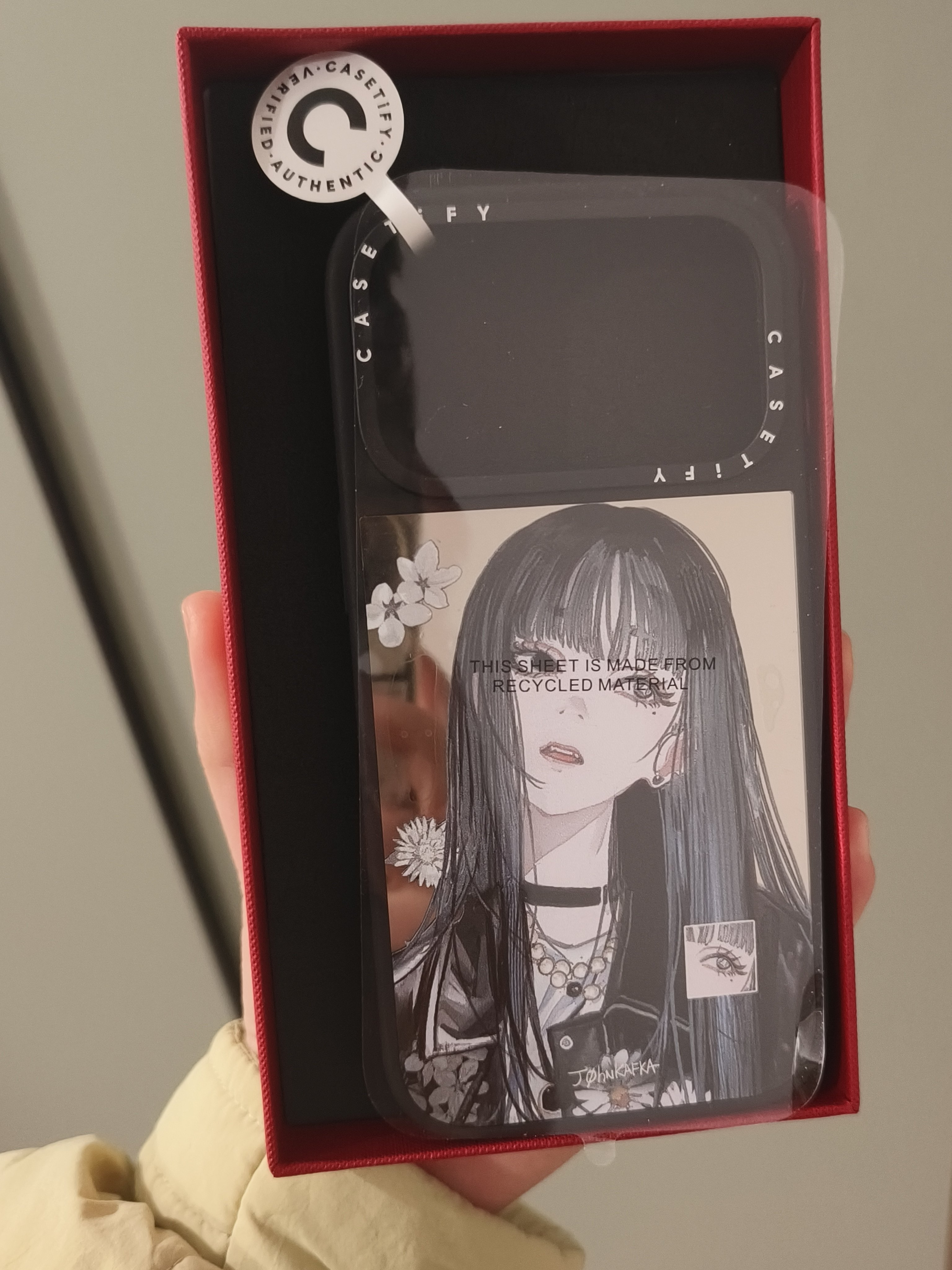 CASETiFY John Kafka系列褪色心事适用于苹果iPhone17ProMax/17Pro
