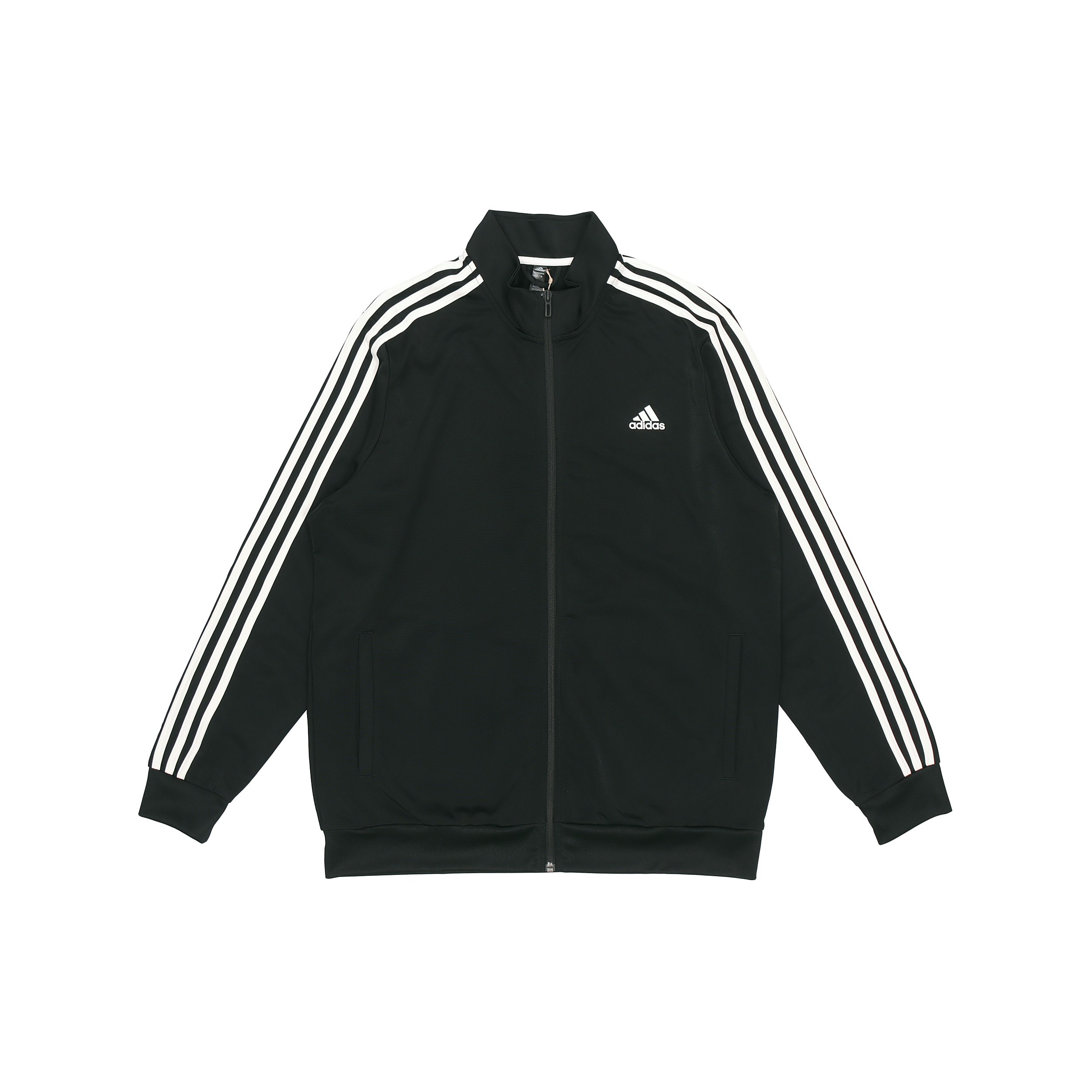 adidas ESSENTIALS M 3s Tt Tric 条纹运动立领飞行员夹克 秋季