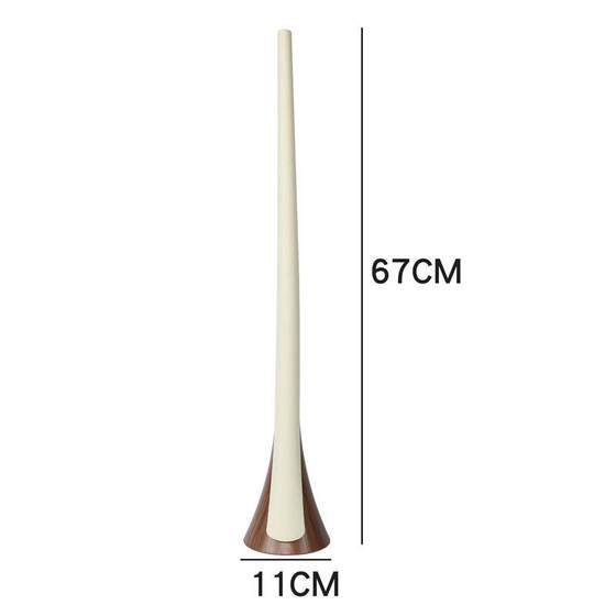 Jixu Wood Grain High-End Self-Standing Shoehorn for Home Use, Extra-Long Shoe Helper, Special Shoe-Wearing Tool for the Elderly and Pregnant Women
