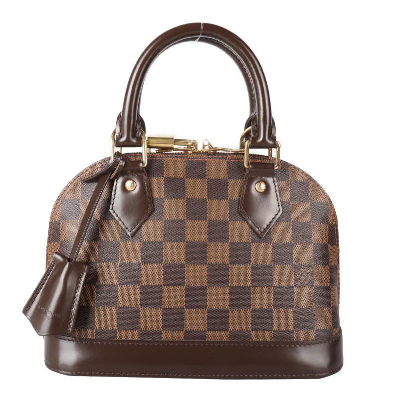 【 10% off Instant Purchase 】Retail Price 11,300 Yuan, 9.5/10 Condition, Lv Alma Bb Series Checkered Shoulder Tote Bag