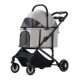 Pet Stroller Cover for Small and Medium-Sized Dogs, Multifunctional Pet Stroller for Outdoor Travel, Large Portable and Foldable Dog Stroller