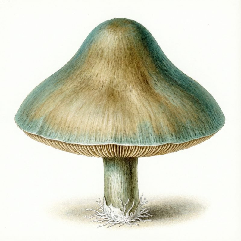 Aeruginascin Mushroom