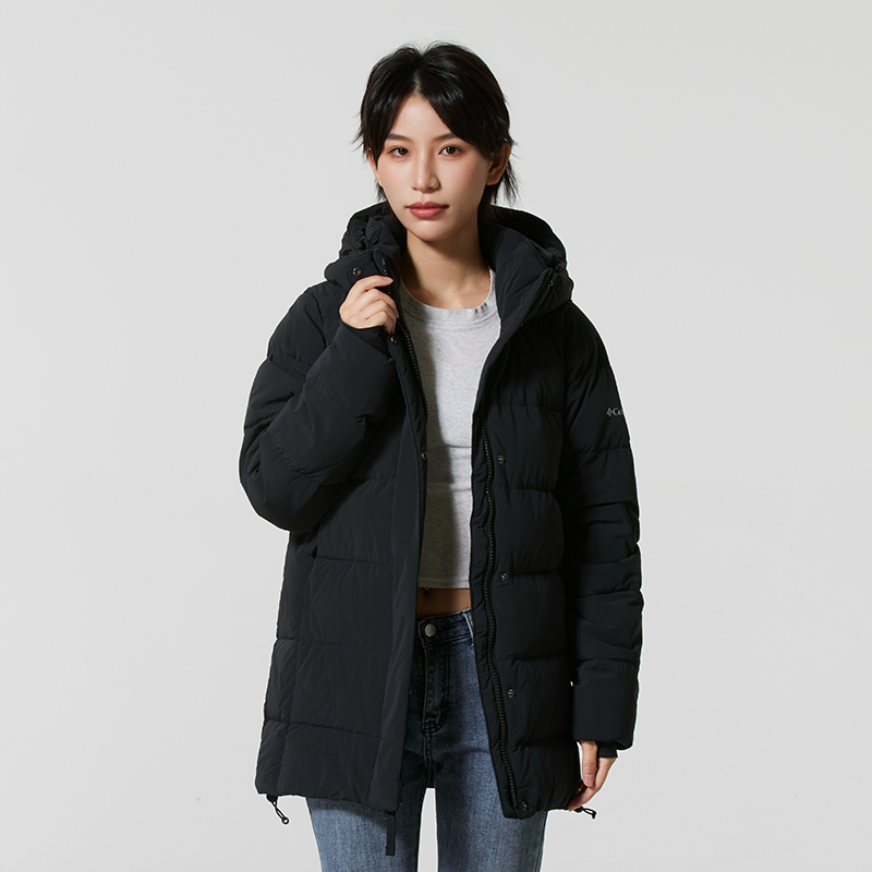 哥伦比亚羽绒服外套女装2025冬季户外650蓬中长款加厚外套WR5757