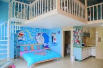 三亚枫传说甜蜜海寓酒店式公寓店主题园景复式家庭房