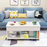 Подвесное журнальное столика Современная минималистская маленькая квартира Складывание выдвижение можно хранить за столом для хранения, многофункциональная, многофункциональная функция может переместить журнальный столик