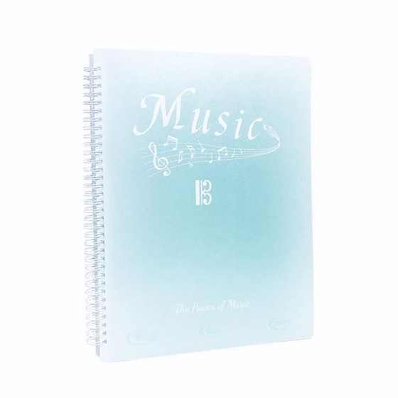可改谱钢琴谱夹册不反光乐谱修改展开夹活页曲谱夹子A4音乐夹袋子