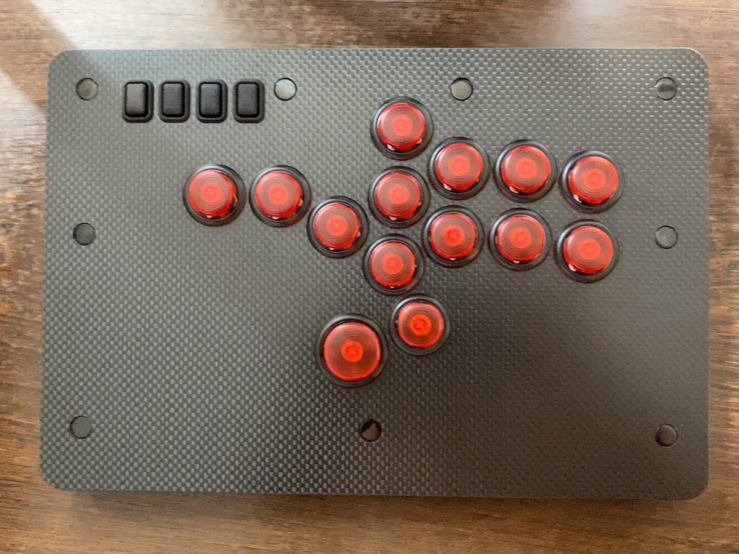 朋克车间hitbox，真碳纤维版本，支持ps5，brook芯Taobao