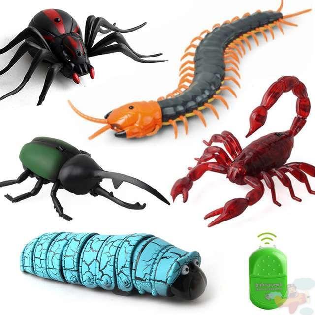 Tricky Toys: Remote-Controlled Cockroaches, Caterpillars, Spiders, Crabs, Moving Toys, Snakes, Robots That Can Crawl, Sensor-Operated Electric Toys